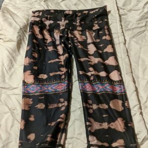 Capri leggings with mid waist